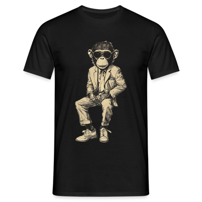 Mod Monkey, T-shirt herr - svart