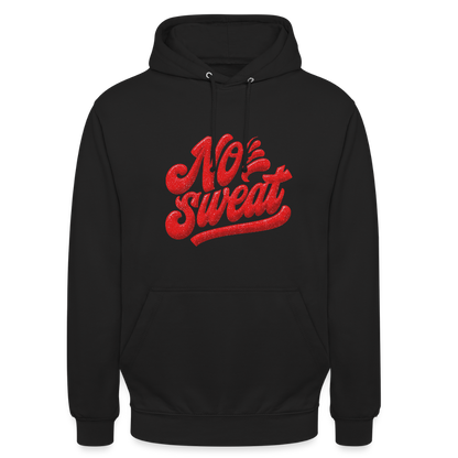 No Sweat, Luvtröja unisex - svart