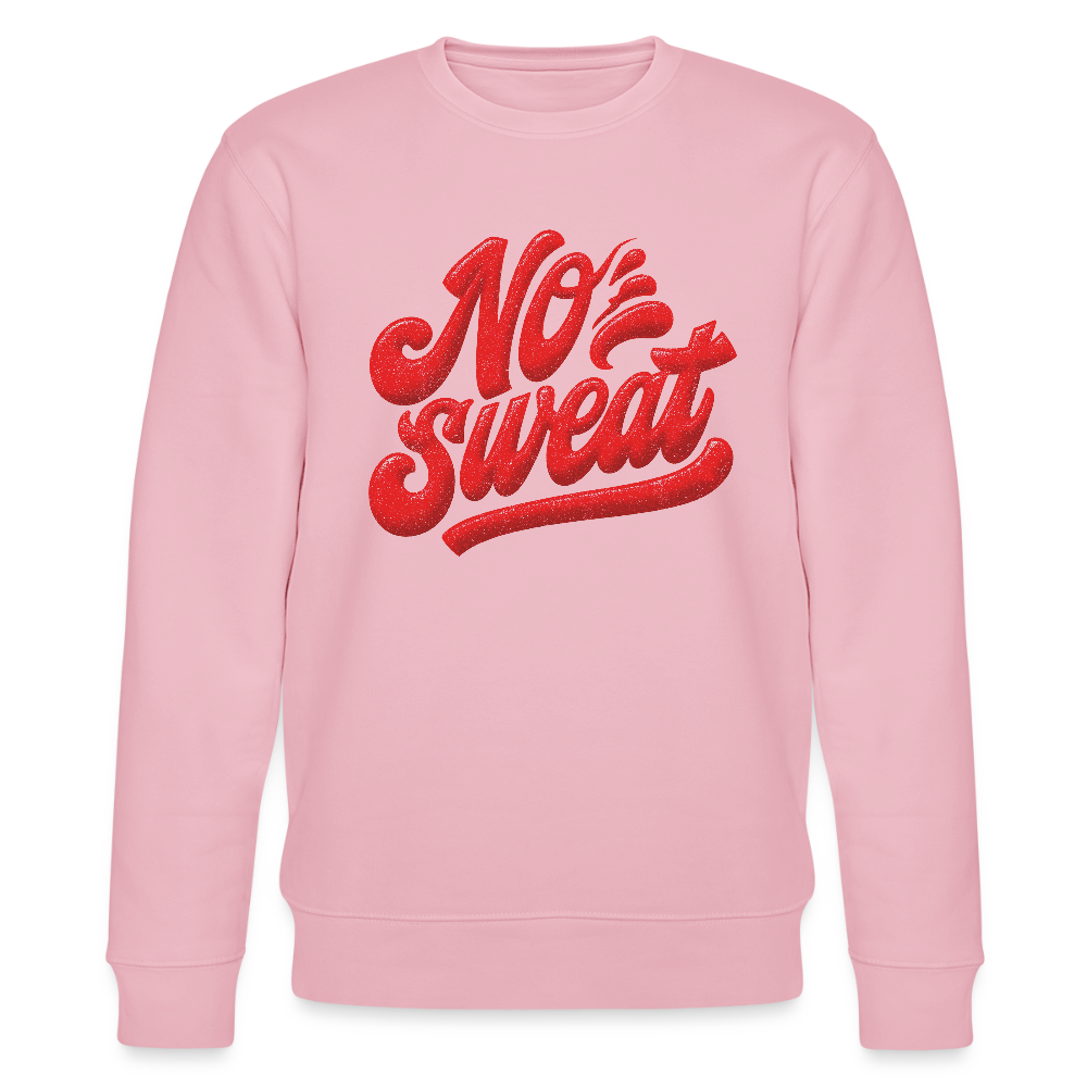 No Sweat, Ekologisk sweatshirt CHANGER unisex från Stanley/Stella - ljusrosa