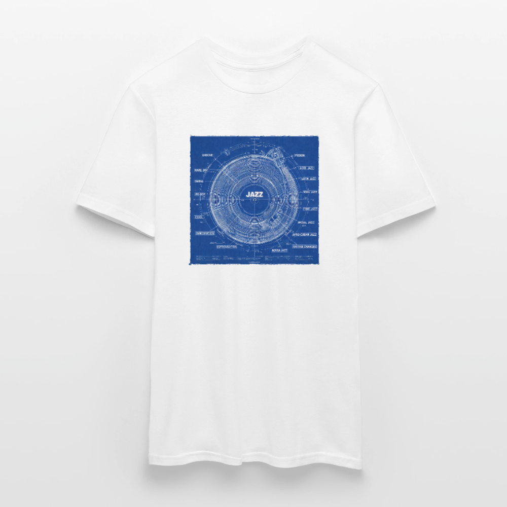 Kind of Blueprint, T-shirt unisex - vit