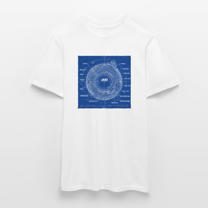 Kind of Blueprint, T-shirt unisex - vit