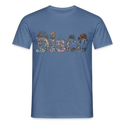 Star Dust, fades.T-shirt herr - duvblå 