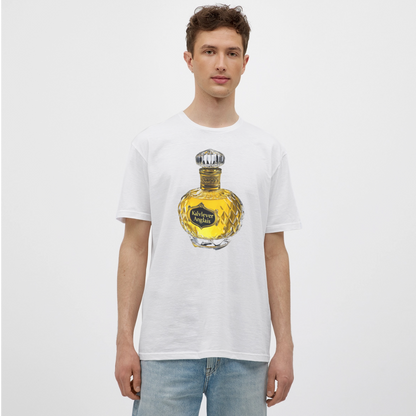 Eau de Perfume, T-shirt herr - vit