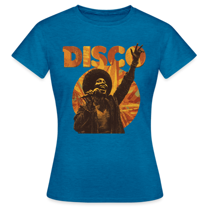 Boogie Soul, T-shirt dam - antikblå safirljung