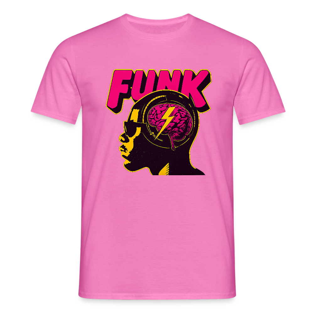Funk Head, T-shirt herr - rosa