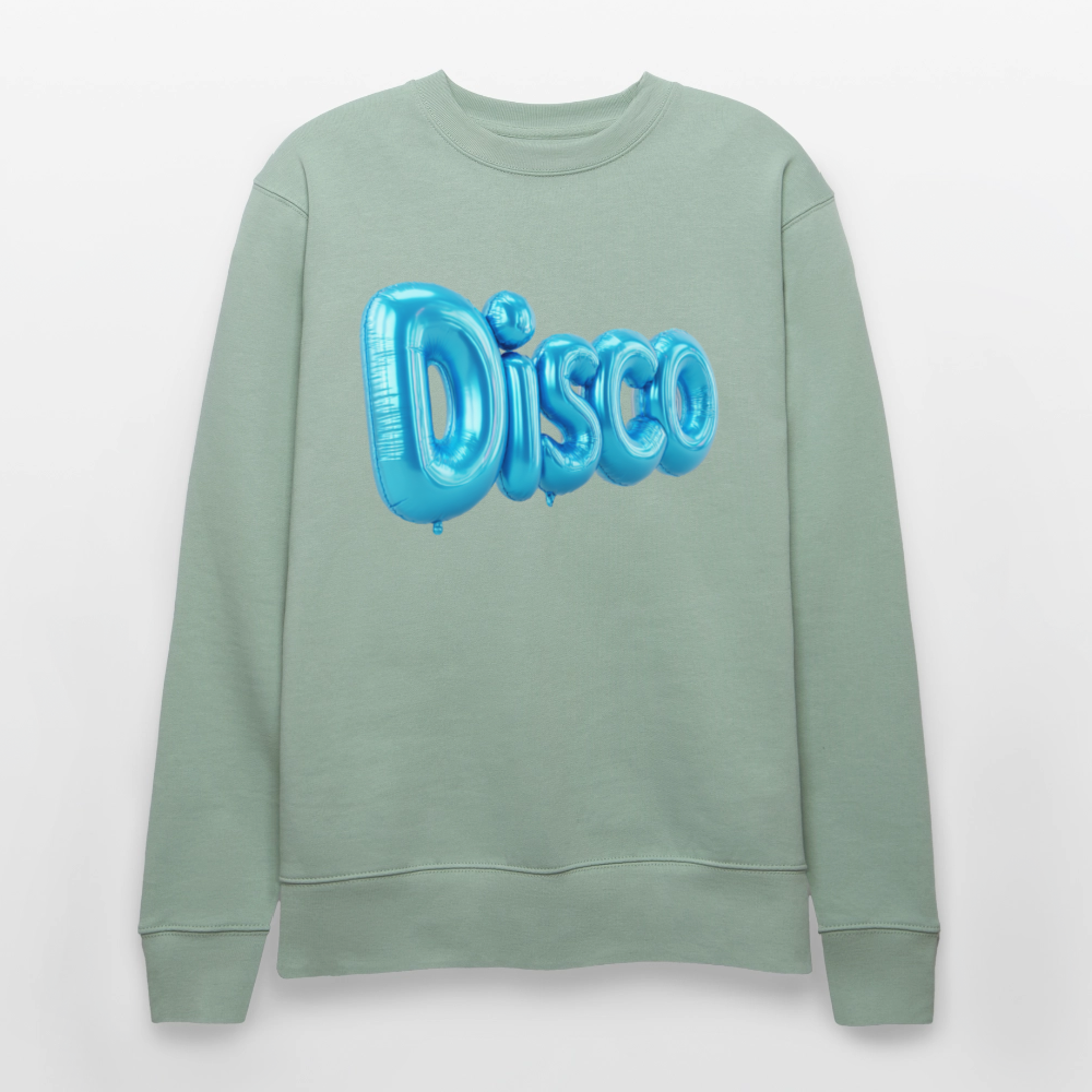 Pump the Disco, Ekologisk sweatshirt CHANGER unisex från Stanley/Stella - ljus grågrön