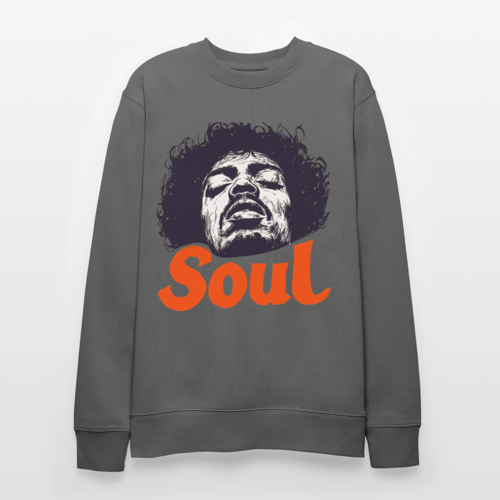 A Soul Awakening, Ekologisk sweatshirt CHANGER unisex från Stanley/Stella - kolgrå