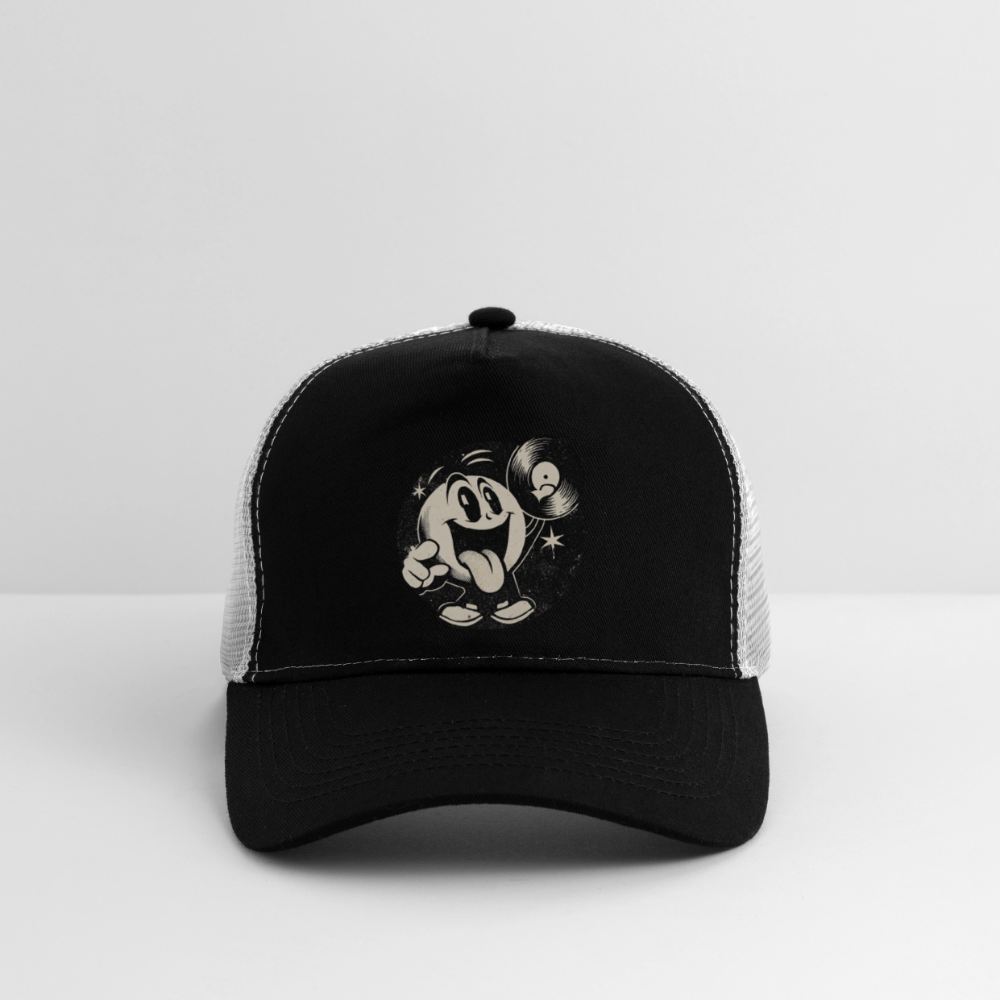 Groove Chaser, Trucker Cap - svart/stengrå
