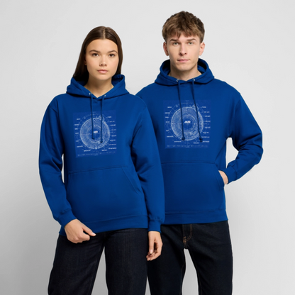 Kind of Blueprint, Luvtröja unisex - kungsblå