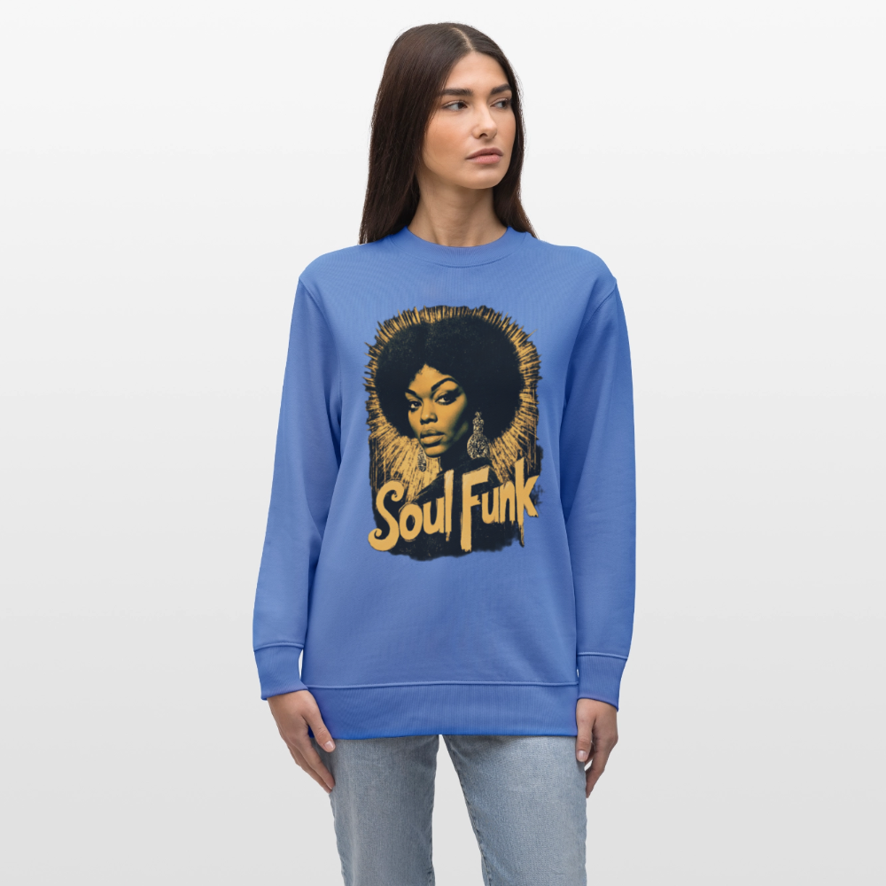 Soul Funk, Ekologisk sweatshirt CHANGER unisex från Stanley/Stella - blå