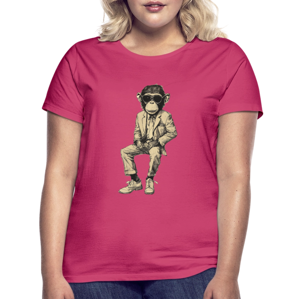 Mod Monkey, T-shirt dam - azalea