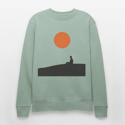 Under the sun, Ekologisk sweatshirt CHANGER unisex från Stanley/Stella - ljus grågrön