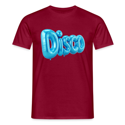 Pump the Disco, T-shirt herr - tegelröd