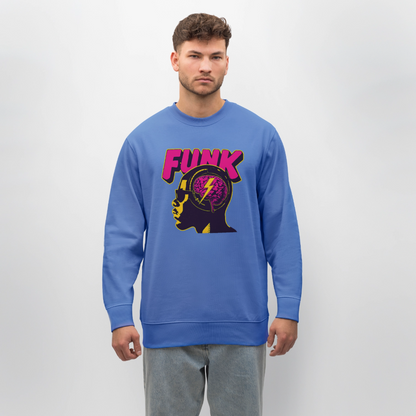 Funk Head, Ekologisk sweatshirt CHANGER unisex från Stanley/Stella - blå