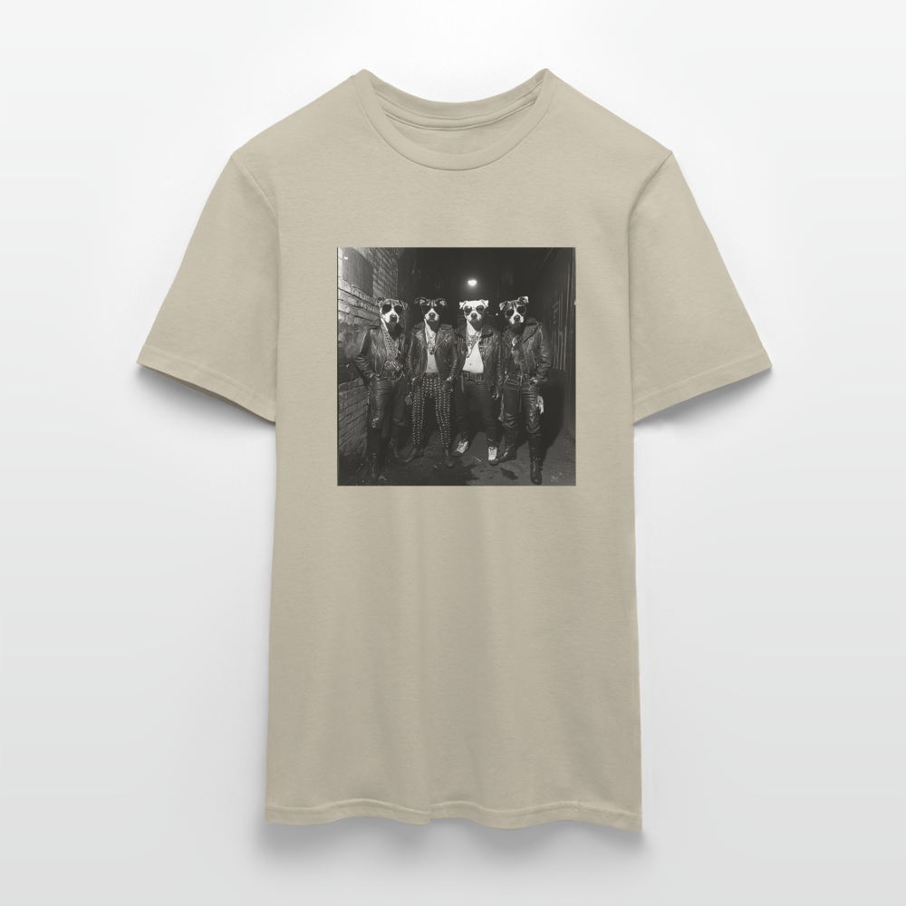 Barking Riot, T-shirt herr - sandbeige