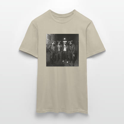 Barking Riot, T-shirt herr - sandbeige