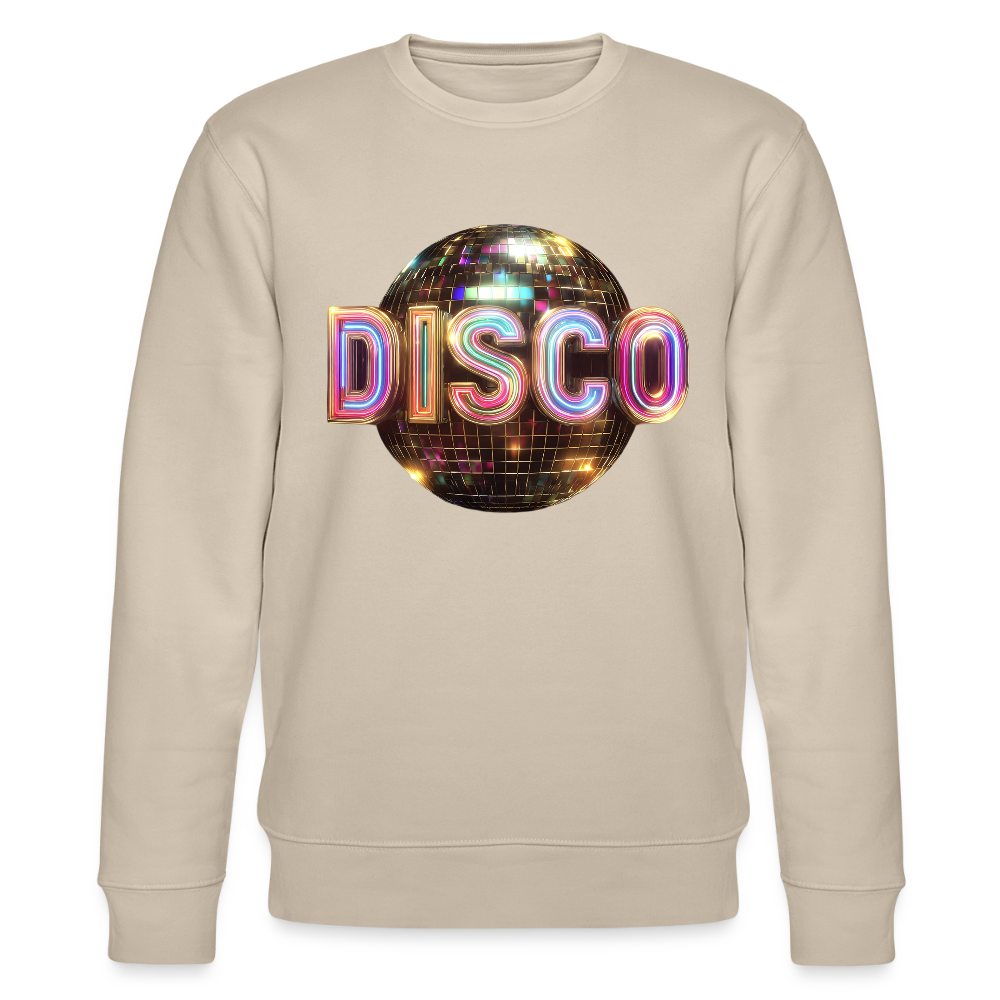 Disco Dreamscape, Ekologisk sweatshirt CHANGER unisex från Stanley/Stella - beige