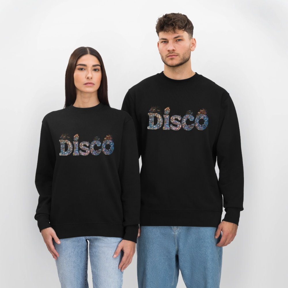 Star Dust, Ekologisk sweatshirt CHANGER unisex från Stanley/Stella - svart
