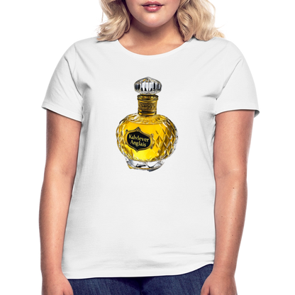 Eau de Perfume, T-shirt dam - vit