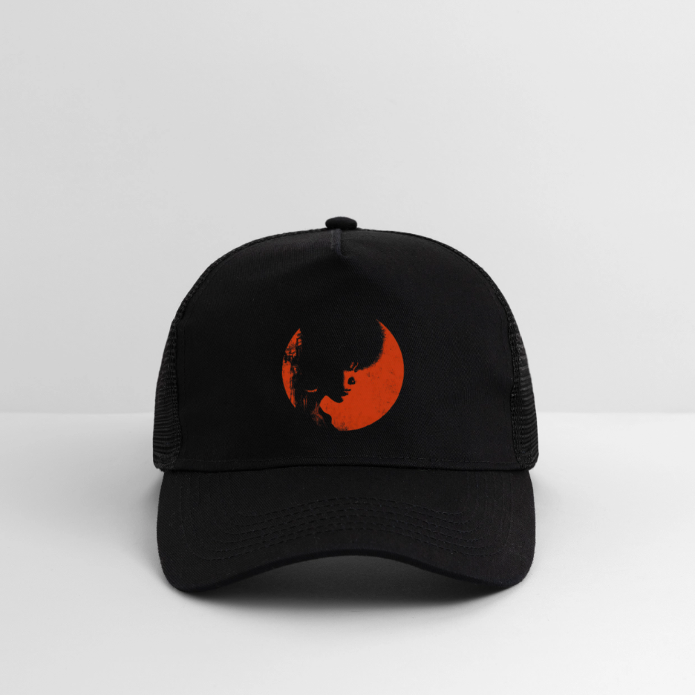 Crimson Melody, Trucker Cap - svart/svart