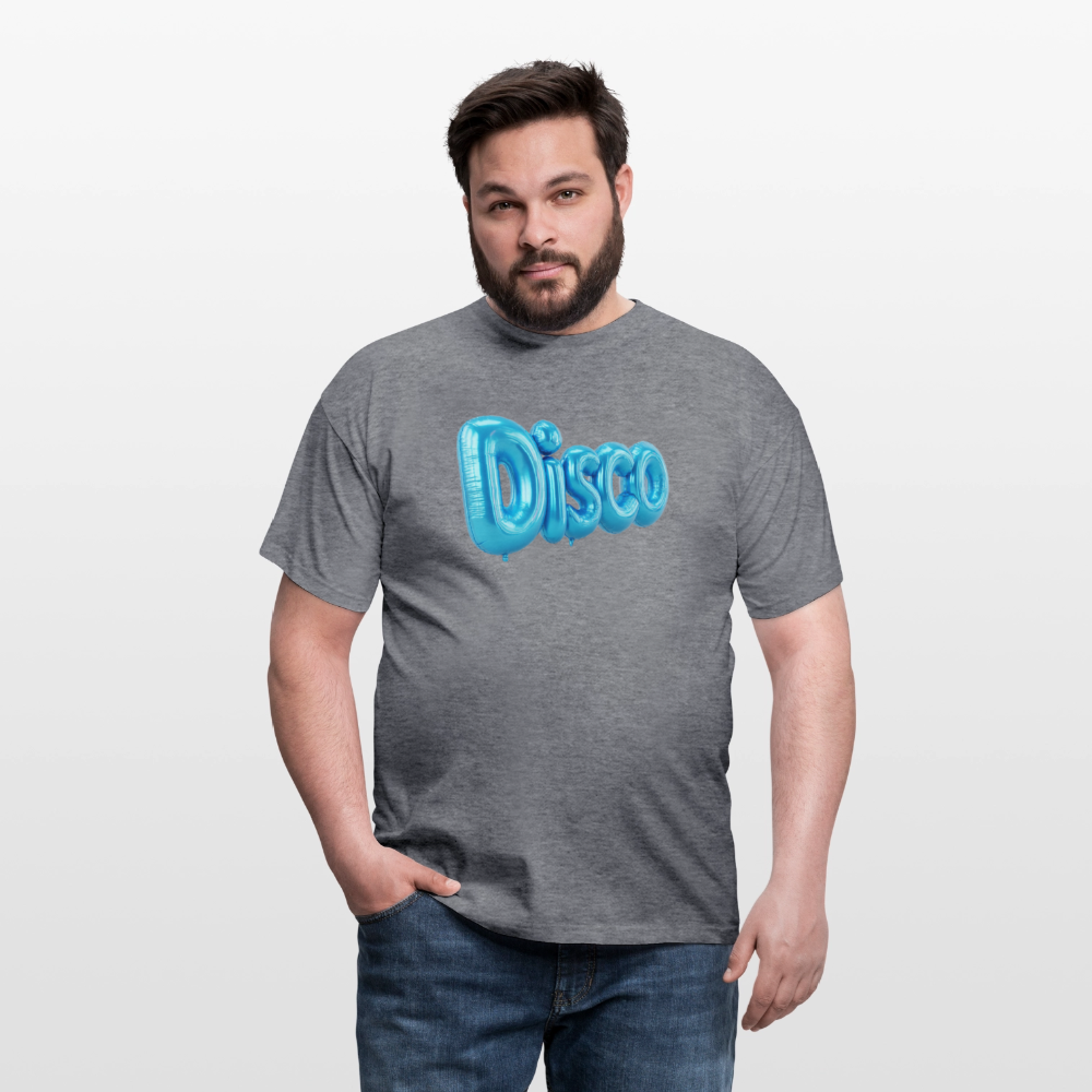 Pump the Disco, T-shirt herr - grafitmelerad