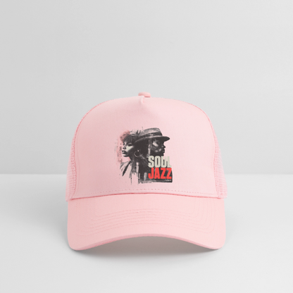 Soul Jazz Experience, Trucker Cap - ljusrosa