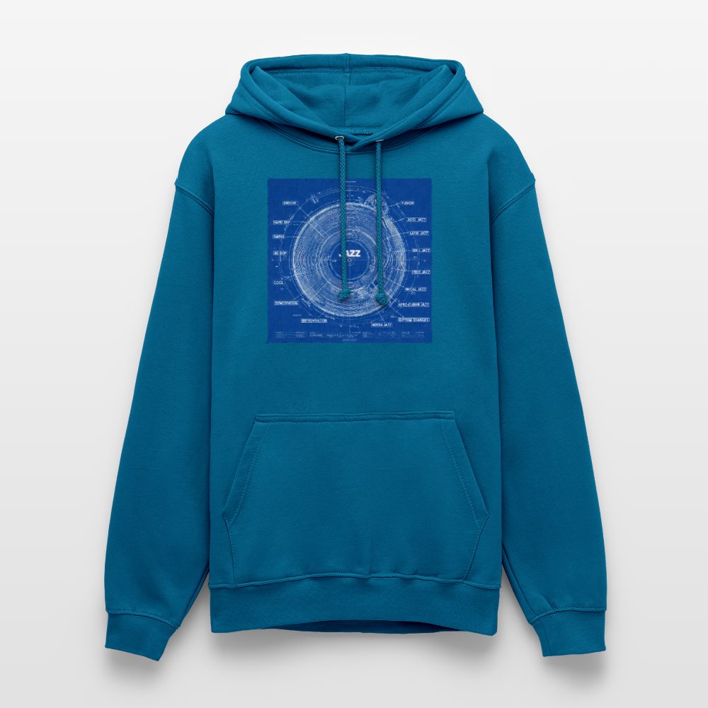 Kind of Blueprint, Luvtröja unisex - djuphavsblå 