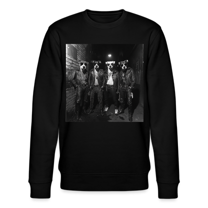 Barking Riot, Ekologisk sweatshirt CHANGER unisex från Stanley/Stella - svart