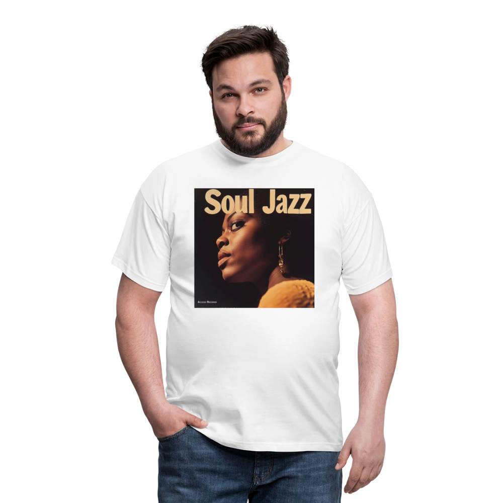 Acceso's Soul Groove: Jazz with a Beat, T-shirt herr - vit