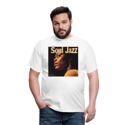 Acceso's Soul Groove: Jazz with a Beat, T-shirt herr - vit