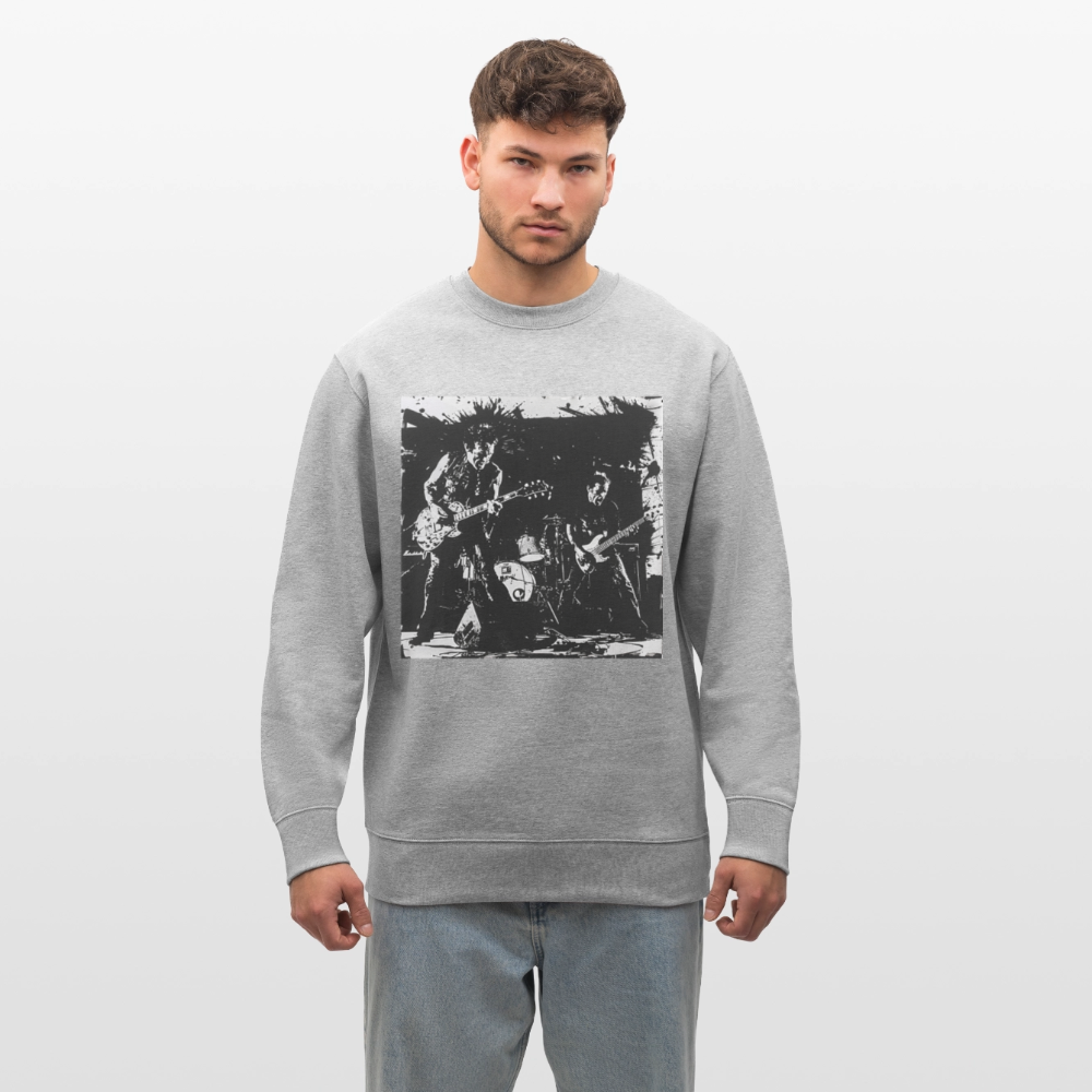 Köttfärsraseri, Ekologisk sweatshirt CHANGER unisex från Stanley/Stella - gråmelerad