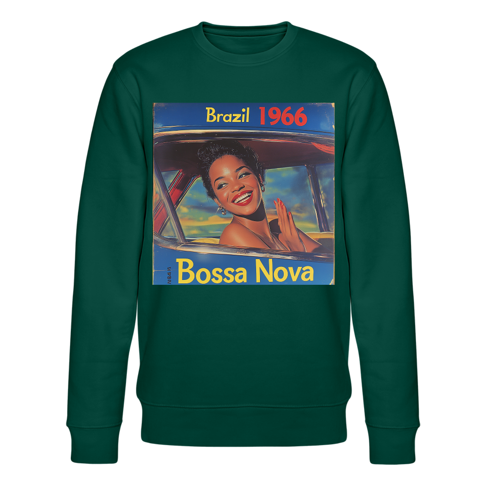 Isabela Costa, brazil 1966, Ekologisk sweatshirt CHANGER unisex från Stanley/Stella - skogsgrön