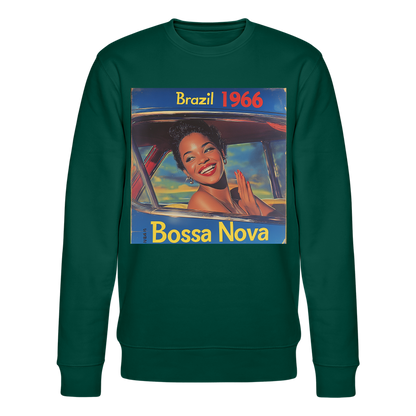 Isabela Costa, brazil 1966, Ekologisk sweatshirt CHANGER unisex från Stanley/Stella - skogsgrön