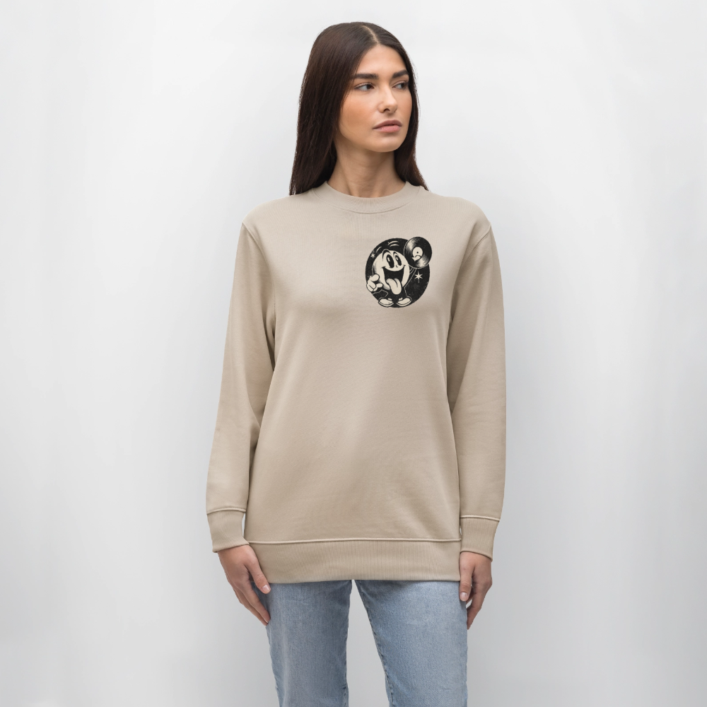 Groove Chaser, Ekologisk sweatshirt CHANGER unisex från Stanley/Stella - beige