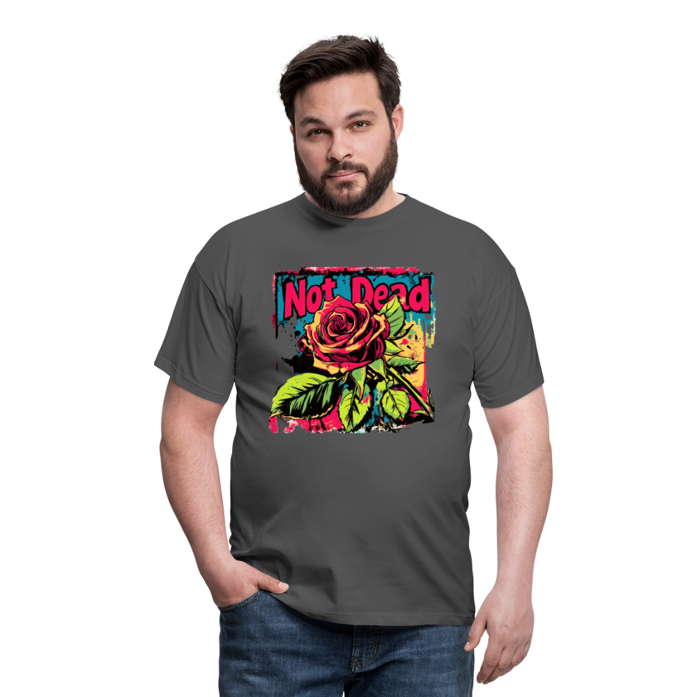 Den Eviga Rosen, T-shirt herr - kolgrå