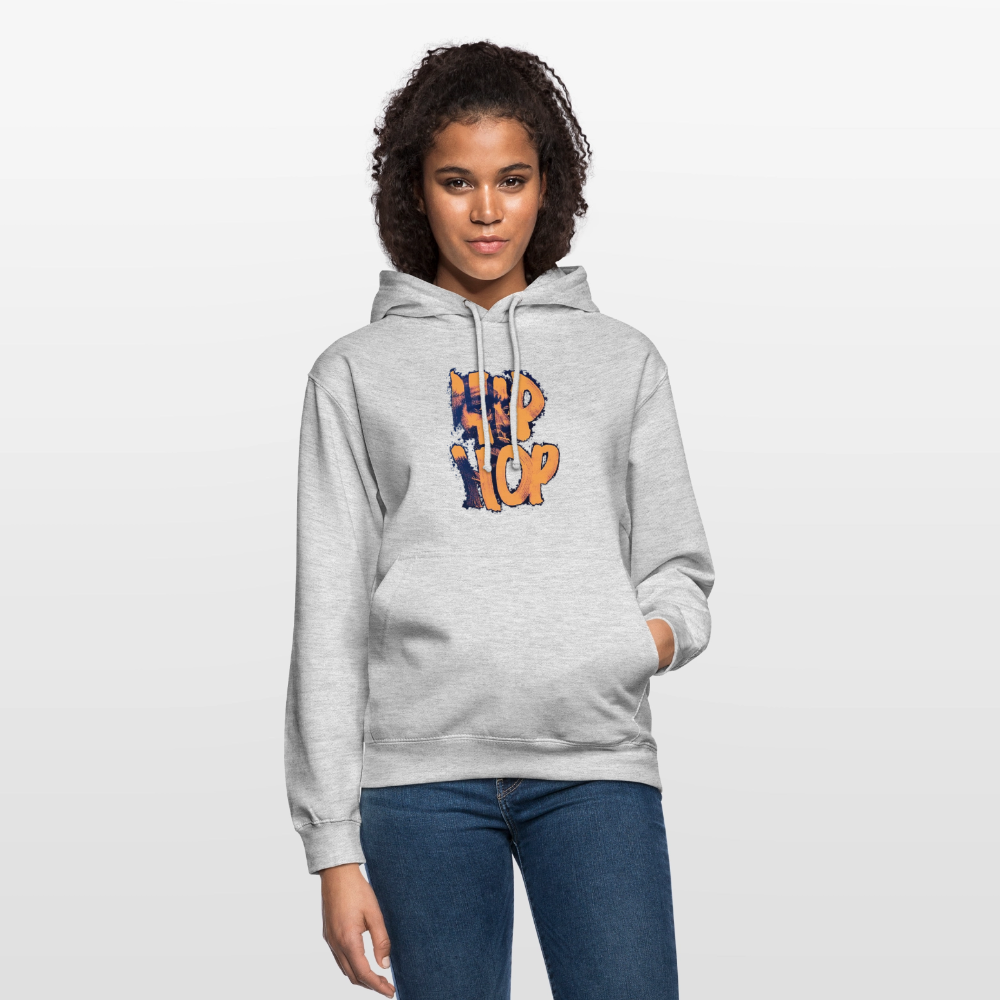 Raised on Boom Bap, Luvtröja unisex - ljusgråmelerad