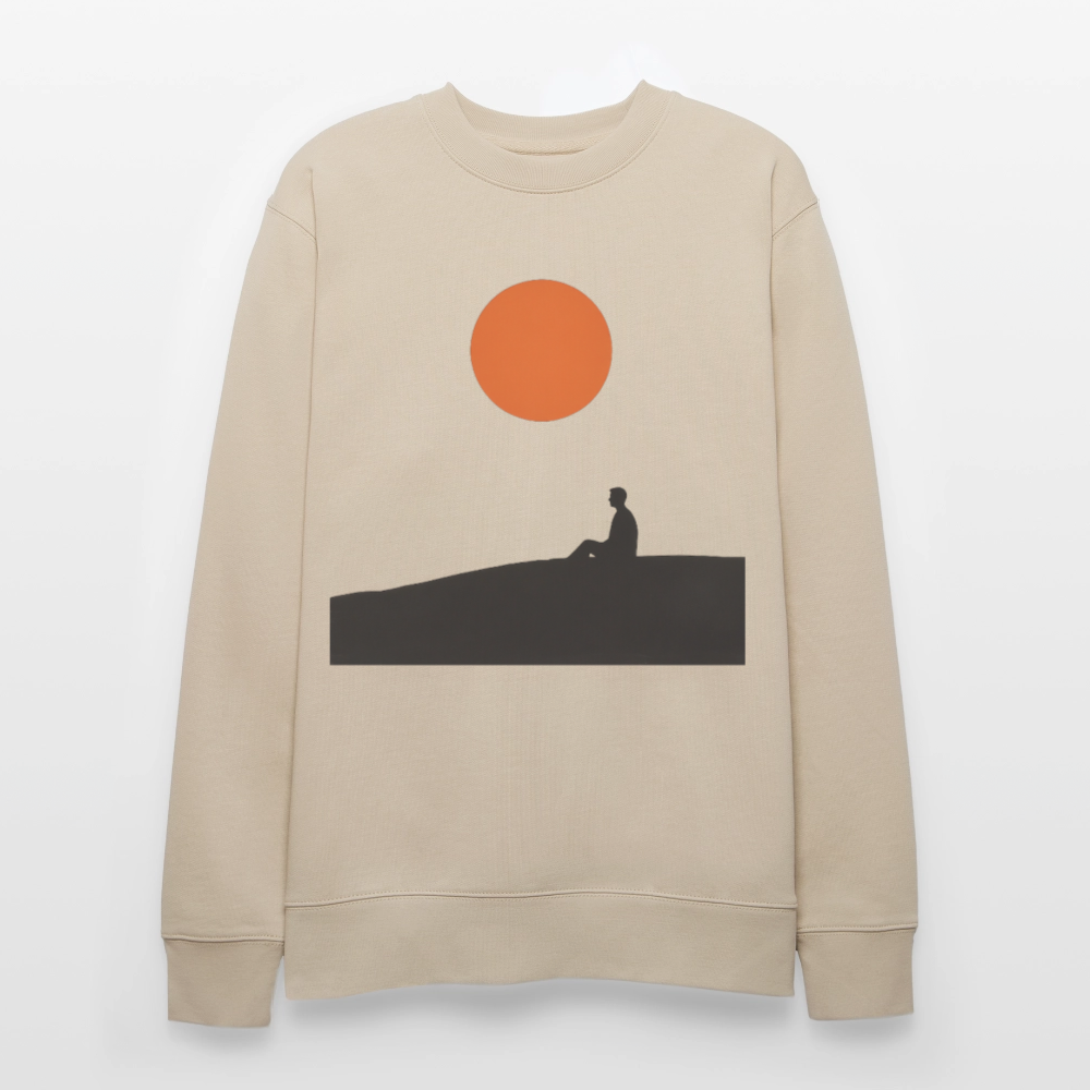 Under the sun, Ekologisk sweatshirt CHANGER unisex från Stanley/Stella - beige