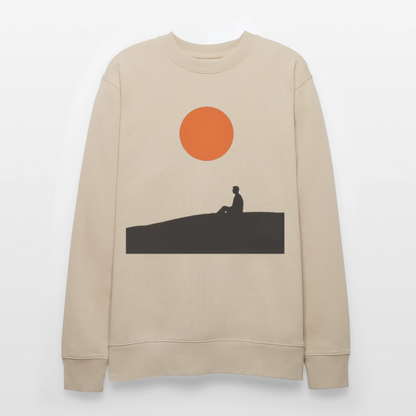Under the sun, Ekologisk sweatshirt CHANGER unisex från Stanley/Stella - beige