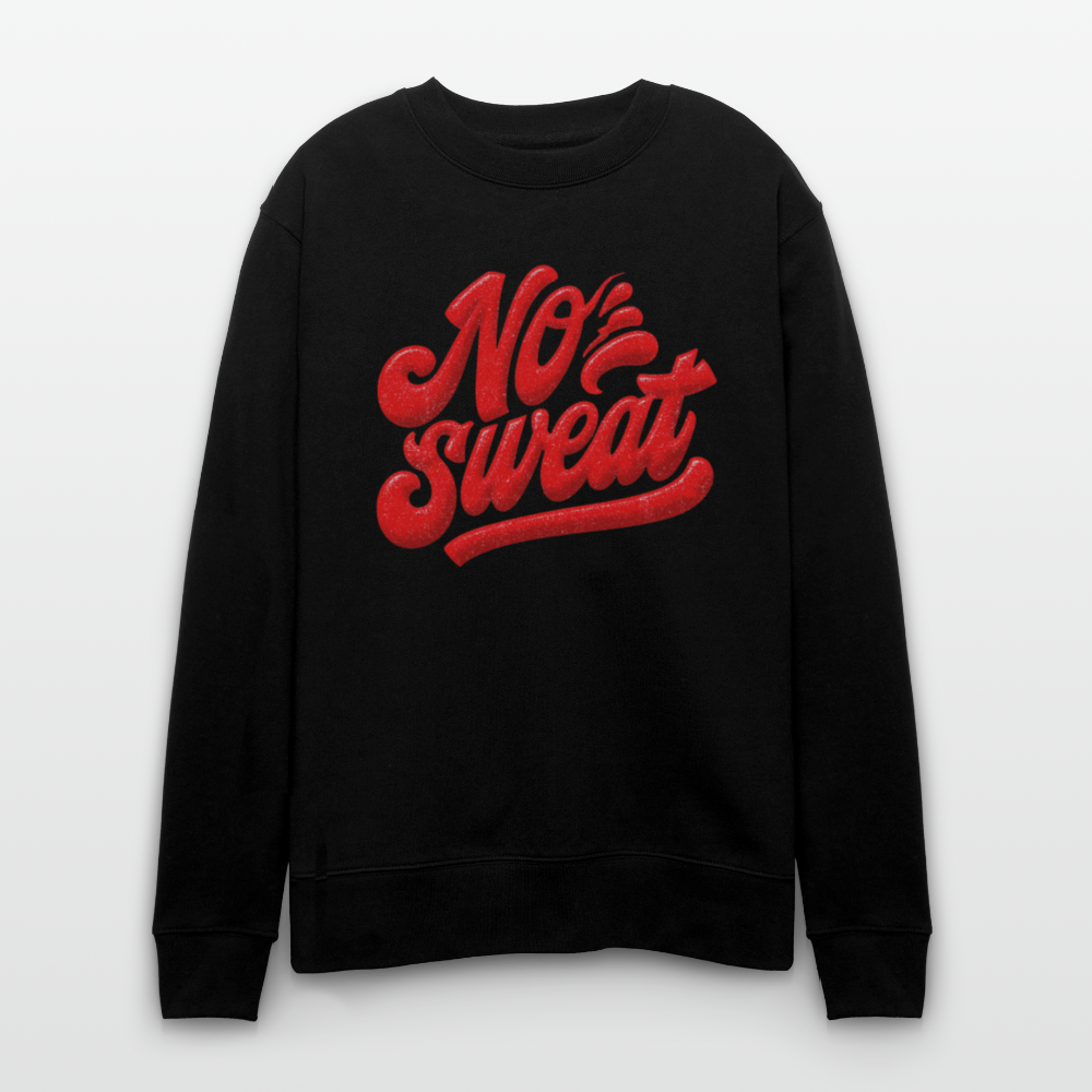 No Sweat, Ekologisk sweatshirt CHANGER unisex från Stanley/Stella - svart