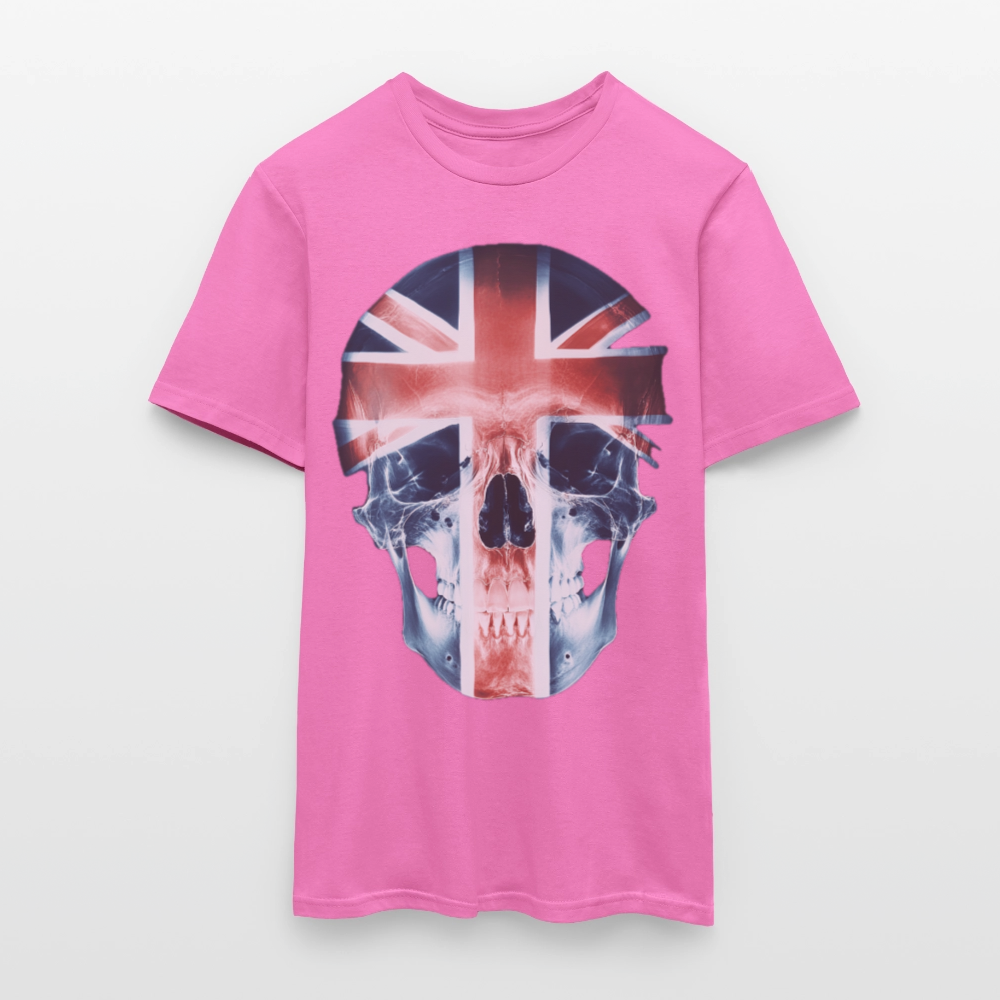 God Save the Skull, T-shirt herr - rosa