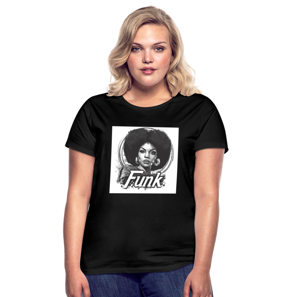 Funk Queen: Power in Motion, T-shirt dam - svart