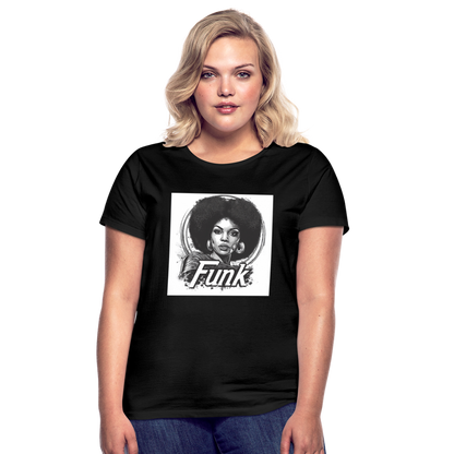 Funk Queen: Power in Motion, T-shirt dam - svart