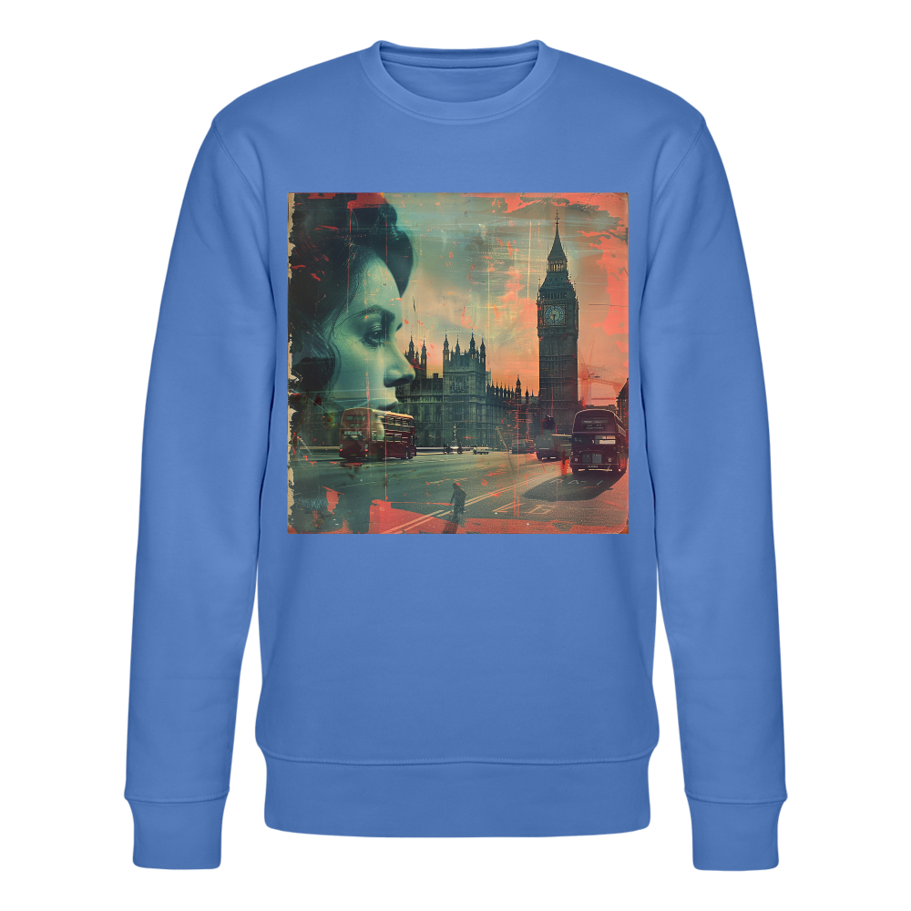 The Beat of London, Ekologisk sweatshirt CHANGER unisex från Stanley/Stella - blå