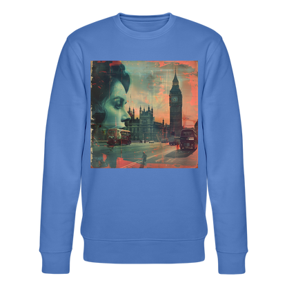 The Beat of London, Ekologisk sweatshirt CHANGER unisex från Stanley/Stella - blå