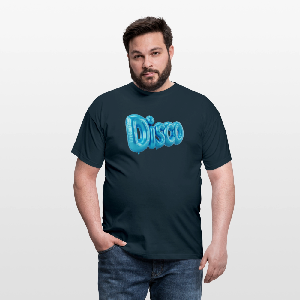 Pump the Disco, T-shirt herr - marinblå