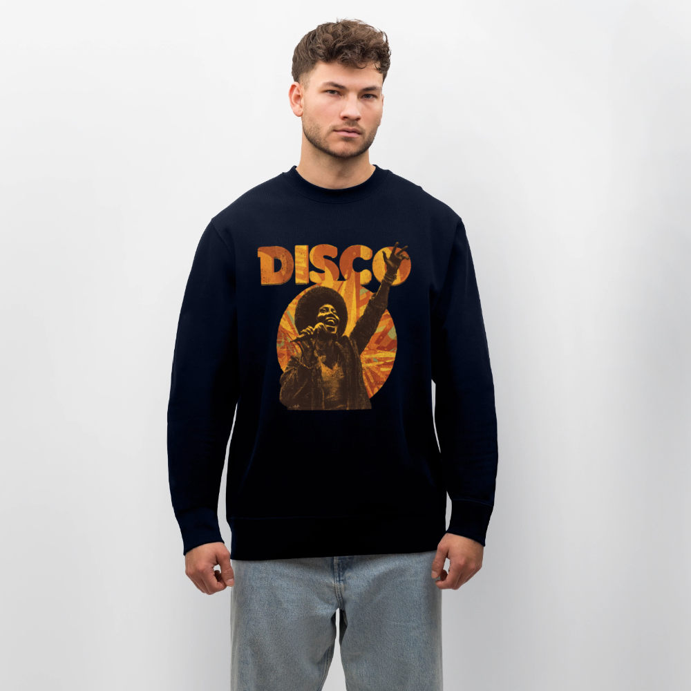 Boogie Soul, Ekologisk sweatshirt CHANGER unisex från Stanley/Stella - marinblått