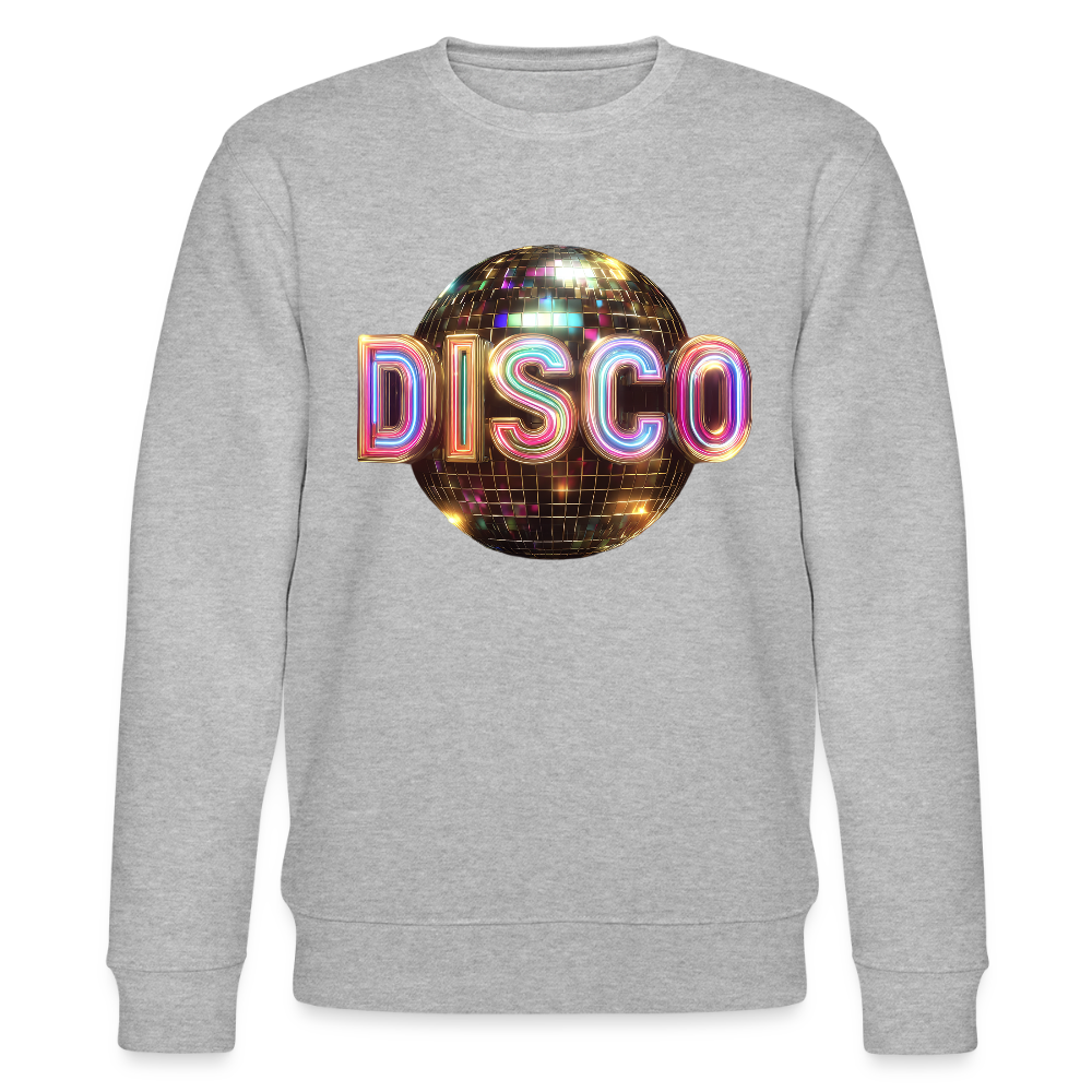 Disco Dreamscape, Ekologisk sweatshirt CHANGER unisex från Stanley/Stella - gråmelerad
