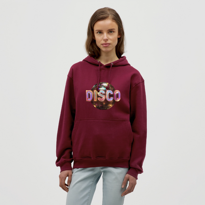 Disco Dreamscape, Luvtröja unisex - bordeaux