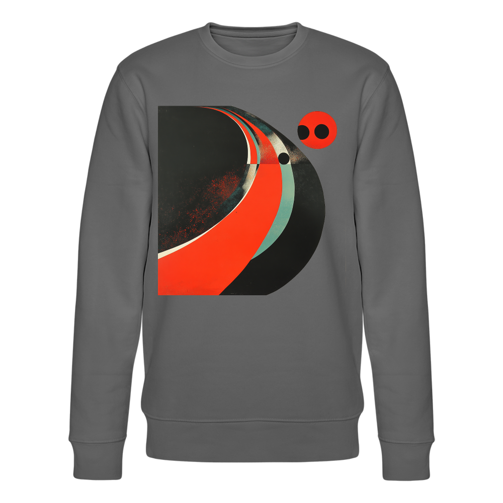 Distant Vinyl Dreams, Ekologisk sweatshirt CHANGER unisex från Stanley/Stella - kolgrå