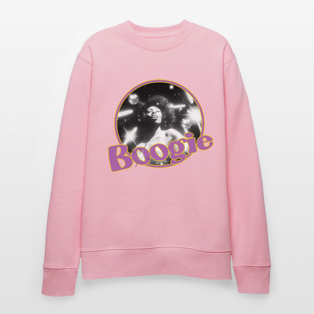 Electric Groove, Ekologisk sweatshirt CHANGER unisex från Stanley/Stella - ljusrosa